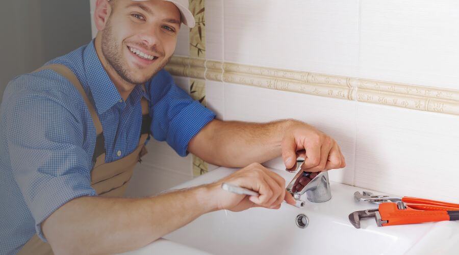 Faucet cartridge replacement in Albers, IL